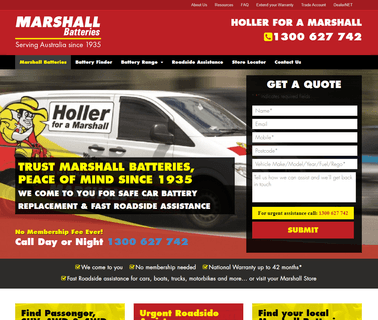 Marshall Batteries electronic shop online