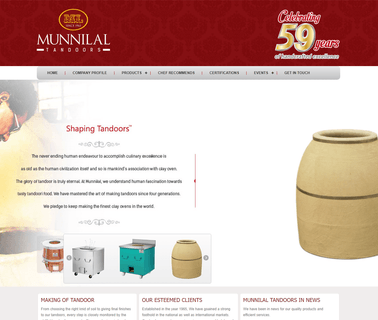 Munnilal Tandoors copper stand