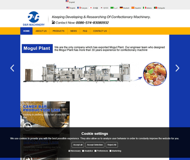 Universal Food Equipments counter machine