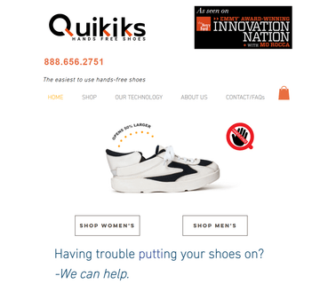 Medtrade Connect - Quikiks Hands-Free Shoes increasing free