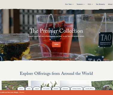 The Tao of Tea; Buy Online Teas and Teaware in Usa yerba mate