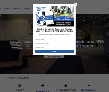 Ab & R American Barcode and Rfid - Official Site devices label