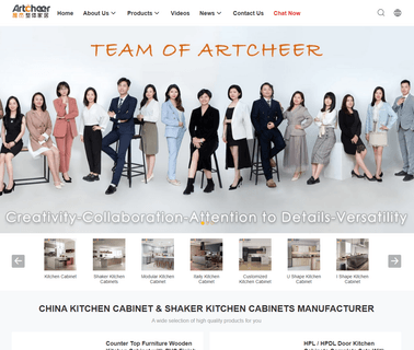 Foshan Artcheer Home Solution acrylic cabinet furniture