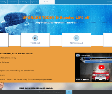 Hercules Vehicle Wash, Wax and Sealant Systems acetoxy sealant