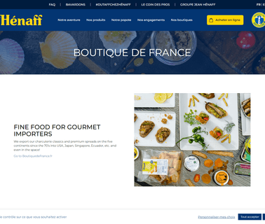 Henaff, Fabricant Createur Breton De Produits Agro haute and