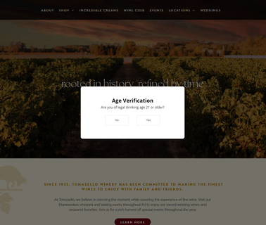 Tomasello Winery Inc. vineyard winery