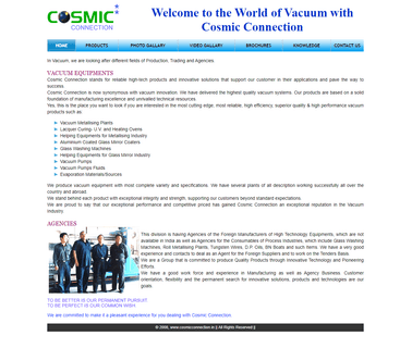 Cosmicconnection.In aluminium coating sheet
