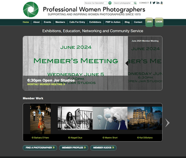 Professional Women Photographers training empowering