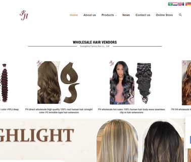 Guangzhou Fantasy Hair color hair wig