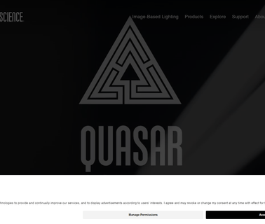 Quasar Science led incandescent bulb