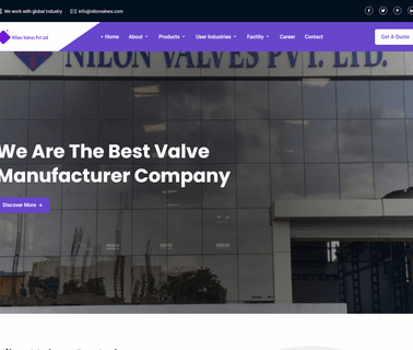 Nilon Valves valves used