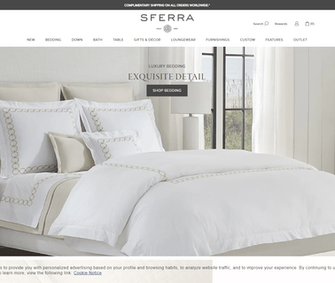 Sferra 20% Off Luxury Bedding & Linens With Code Livewell carpets curtains