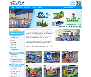Guangzhou Liya Inflatables water game inflatable
