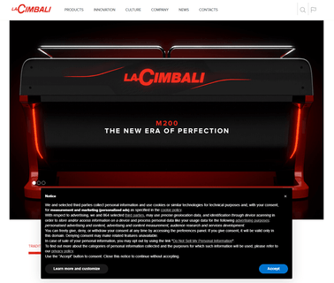 Home - Cimbali Usa grinding coffee