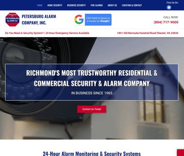 Alarm Monitoring Security Systems Chester Va burglar alarm installation