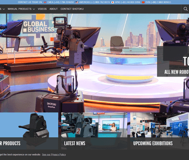 Shotoku Broadcast Systems all operated