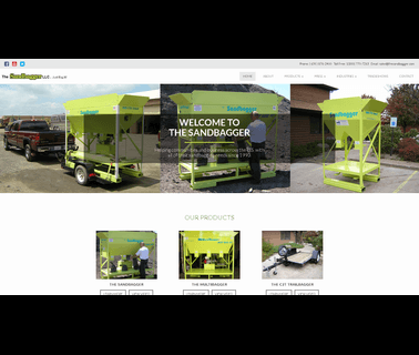 The Sandbagger – Sandbagging Machines Sandbag Equipment two dispensing
