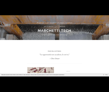 Officine Marchetti Spa marble milling