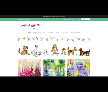 Watercolour Artist Sheila Gi watercolour