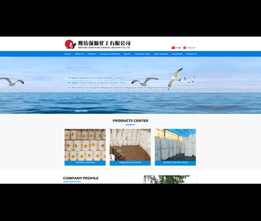 Weifang Qiangyuan Chemical Industry calcium chloride products