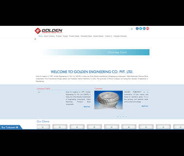 Golden Engineering Co. humidification ventilation equipment