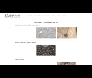 Rock Powder Solutions - Agrominerals materials phosphate