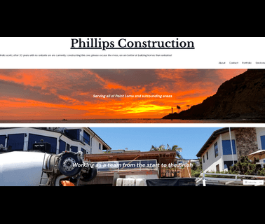 Phillips Construction: 619.226.2521 phillips