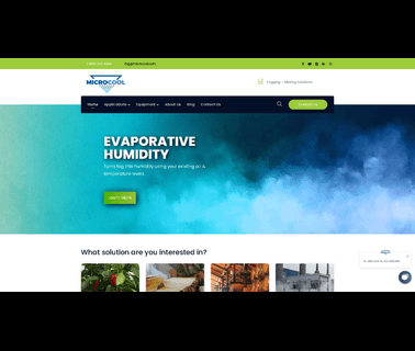Fog and Misting Systems For Cooling cooling nozzles