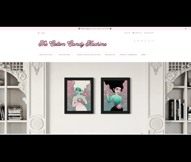 The Cotton Candy Machine merchandise online