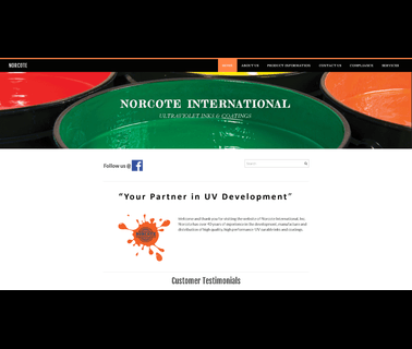 Norcote International Inc color printing ink
