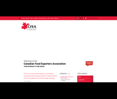 Canadian Food Exporters Association canadian beverage