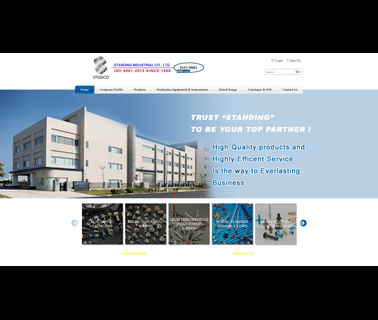 Standing Industrial automotive screws and fasteners