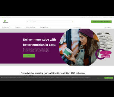 Home - Ingredion home business trends