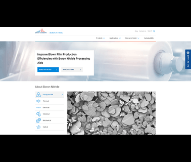 Saint-Gobain Ceramics boron nitride ceramics