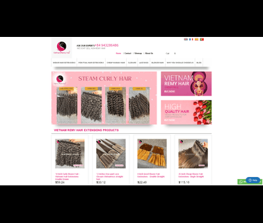 Vietnam Remy Hair Limited brazilian unprocessed hair