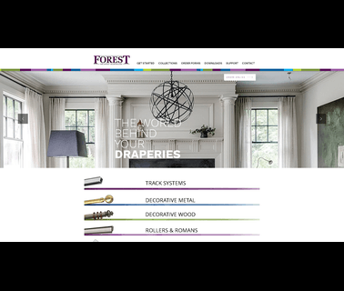 Forest Drapery Hardware drapery window coverings