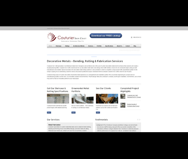 Couturier Iron Craft, Steel Fabricators guardrails