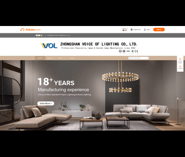 Zhongshan Voice Of Lighting led pendant lighting hotel