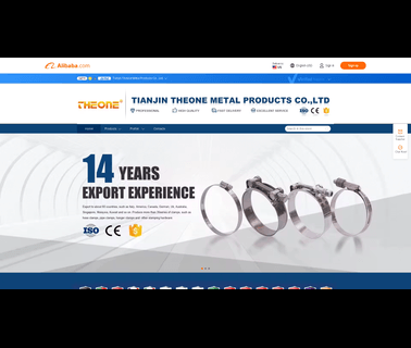 Tianjin Theone Metal Products stainless hose clamp