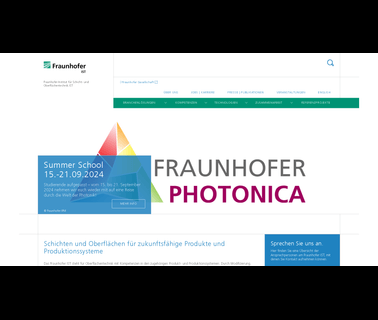 Fraunhofer-Institut Für Schicht- Und Oberflächentechnik Is glasses types