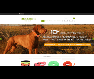Dongguan Henshine Sport Products dog training products