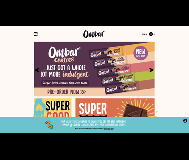 Ombar Chocolate bar chocolate organic