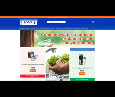 Pozzani Pure Water Limited filter appliances