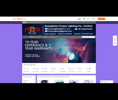 Guangzhou Foryou Lighting led 4in1 10w