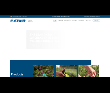 Maxijet The Standard Of Quality In Low quality irrigation