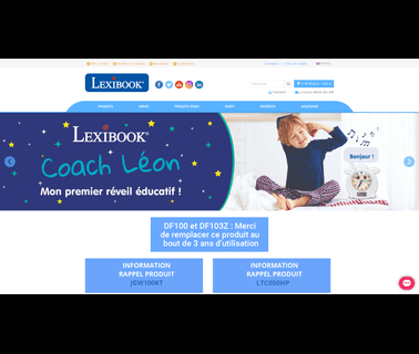 Lexibook America battery operated plush