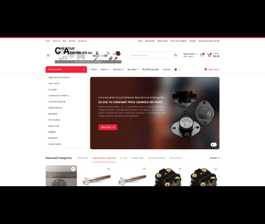 Creative Assemblies Inc / Allied Sales Corp Restaurant electrical wire fittings