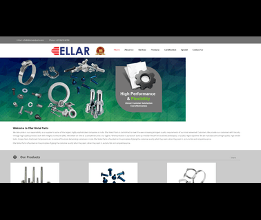 Ellar Metal Parts flange bolts hex