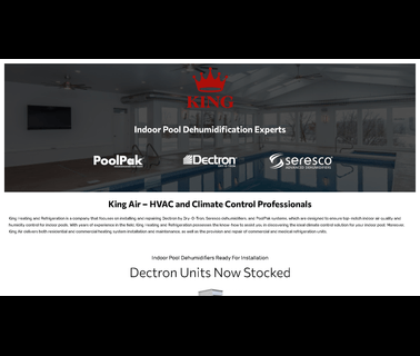 King Refrigeration & Air Conditioning ultra freezer