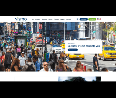 Vismo - Smartphone Tracking Application smartphone application